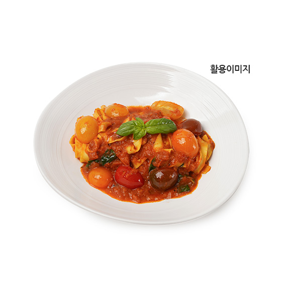 냉동 토마토 파스타